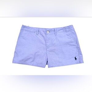 Ralph Lauren Polo broadcloth oxford cotton shorts pony logo